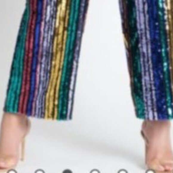 Fabulous Sequined Jumpsuit for Holiday Fun - Picture 4 of 4